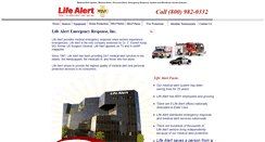 Desktop Screenshot of lifealert.net